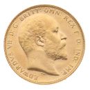 1910 Edward VII Large Head Australia Full Sovereign Coin