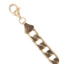 9ct Yellow Gold Curb Bracelet 8"