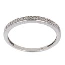 9ct White Gold 0.04ct Brilliant Cut Diamond Eternity Ring