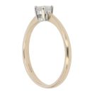 9ct Yellow Gold 0.25ct Brilliant Cut Diamond Solitaire Ring