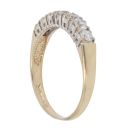 9ct Yellow Gold Cubic Zirconia Eterntiy Ring