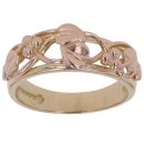 18ct Yellow and Rose Gold Tree Of Life Clogau Ring