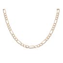 9ct Yellow Gold Figaro Chain 22"
