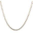 9ct Yellow Gold Curb Chain 18"