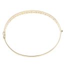 9ct Yellow Gold Hinged Celtic Bangle