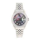 Rolex Custom Oyster Perpetual Date Pre Owned Watch Ref 69240