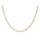 9ct Yellow Gold Curb Chain 22"