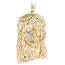 9ct Yellow Gold Jesus Pendant