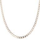 9ct Yellow Gold Curb Chain 24"