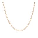 9ct Yellow Gold Curb Chain 16"