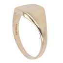 9ct Yellow Gold Plain Signet Ring