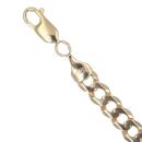 9ct Yellow Gold Curb Bracelet 8"