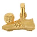 22ct Yellow Gold Football Boot Pendant