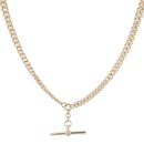 9ct Yellow Gold Albert T-Bar Chain 18"