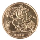 1910 Edward VII Large Head UK Half Sovereign Coin