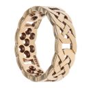 9ct Yellow Gold Plain Celtic Ring