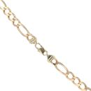 9ct Yellow Gold Figaro Chain 24"