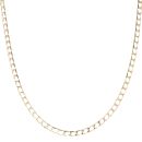 9ct Yellow Gold Square Curb Chain 24"
