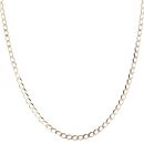 9ct Yellow Gold Curb Chain 20"