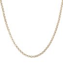 9ct Yellow Gold Small Links Belcher Chain 20"