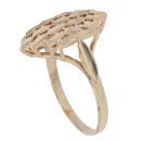 9ct Yellow Gold Patterned Fancy Ring