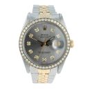 Rolex Custom Datejust Pre Owned Watch Ref 16233