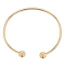 9ct Yellow Gold Patterned Torque Bangle
