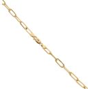 22ct Yellow Gold Staple Fancy Chain 20"