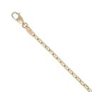 14ct Yellow Gold Anchor Bracelet 8"