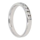 9ct White Gold Brilliant Cut 0.50ct Diamond Eternity Ring