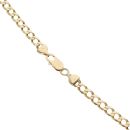 9ct Yellow Gold Curb Chain 26"