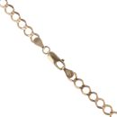 9ct Yellow Gold Curb Chain 22"