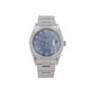 Rolex Custom Oyster Perpetual Date Pre Owned Watch Ref 15200