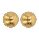 22ct Yellow Gold Ball Stud Earrings