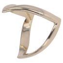 9ct Yellow Gold Double Wishbone Ring