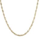 18ct Yellow and White Gold Fancy Chain 20"