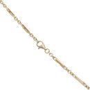 9ct Yellow Gold Paperclip Fancy Chain 30"