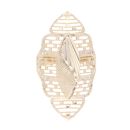 14ct Yellow Gold Fancy Marquise Shaped Ring