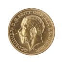 1926 George V Large Head South Africa Half Sovereign Coin