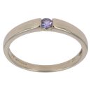 9ct Yellow Gold Tanzanite Single Stone Ring