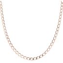 9ct Yellow Gold Flat Curb Chain 22"