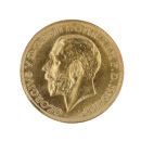 1928 George V Large Head South Africa Full Sovereign Coin
