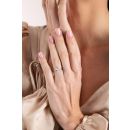 9ct White Gold 2.00ct Mixed Shape ‘Me And You’ Lab Grown Diamond Ring (Oval And Pear Cuts)