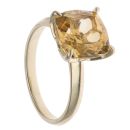 9ct Yellow Gold Citrine Single Stone Ring