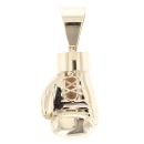 9ct Yellow Gold Boxing Glove Pendant