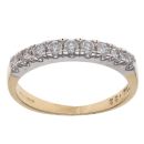 18ct Yellow Gold 0.33ct Brilliant Cut Diamond Eternity Ring