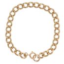 9ct Yellow Gold Curb Bracelet 7.5"