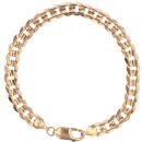 9ct Yellow Gold Curb Bracelet 7.5"