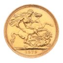 1979 Elizabeth II Decimal Portrait UK Full Sovereign Coin
