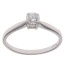 18ct White Gold 0.40ct Brilliant Cut Diamond Solitaire Ring